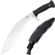 Cold Steel Gurkha Kukri Plus Knife, 12in, 4034SS, Kukri Blade, Long Kray-Ex Black Handle, 39LMC4