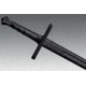 Cold Steel Hand &amp; A Half Polypropylene Training Sword, CS-92BKHNH