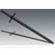 Cold Steel Hand &amp; A Half Polypropylene Training Sword, CS-92BKHNH