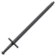 Cold Steel Hand and a Half Training Sword, Black, 44in, CS-92BKHNHZ