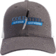 Cold Steel Hat Gray and White Mesh, Gray cotton twill front, 94HCG