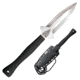Cold Steel Hide Out, Black Griv-Ex Handle, Plain Edge w/ Sheath, CS-49NDE
