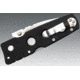 Cold Steel Hold Out III Knife, 3in Smooth Blade, Black, CS-11HCM