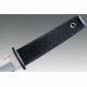 Cold Steel Kobun Fixed Blade Knife, Black Kraton Handle, Plain, CS-17T