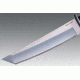 Cold Steel Kobun Fixed Blade Knife, Black Kraton Handle, Plain, CS-17T