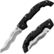 Cold Steel Kris Voyager Folding Knife, 5.5in, AUS-10A, Kriss Blade, Black Griv-Ex Handle, CS-29AXW