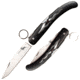 Cold Steel Kudu Everyday Carry Knife, Zytel Handle, Lock Release Ring, Plain, CS-20K