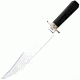 Cold Steel Laredo Bowie Fixed Blade Knife, 10.5in Plain 0-1 High Carbon, Polished Micarta Handle, CS-39LLBMT