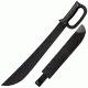 Cold Steel Latin D-Guard Machete, 18in, Black, 23 5/8in, CS-97AD18Z