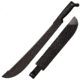 Cold Steel Latin Machete Plus, 18in Combo Blade, Black 97AM18DS