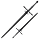 Cold Steel MAA La Fontaine Sword of War, Black, 52in, CS-88WSLFM