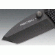 Cold Steel Micro Recon 1 Folding Knife, Japanese AUS 8A Stainless Steel w/Black Tuff-Ex Coating 2in Tanto Blade, Griv-Ex Style G-10 Handle, CS-27TDT