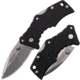 Cold Steel Micro Recon 1 Spear Point Folding Knife, 2in, AUS-8A, Spear Point Blade, Black G-10 Handle, CS-27DS