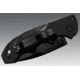 Cold Steel Mini Lawman Knife, Black G-10 Handle, Black Blade, Plain 58ALM