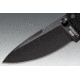 Cold Steel Mini Lawman Knife, Black G-10 Handle, Black Blade, Plain 58ALM