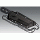 Cold Steel Mini Tac 6.5in Tanto Fixed Blade Neck Knife, Serrated, CS-49HTFS