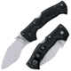 Cold Steel Rajah III Folding Knife, 3.5in, AUS10A Steel Blade, Black Griv-Ex Handle, CS-62JM