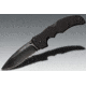 Cold Steel Recon 1 Folding Knife, 4in Spear Point Combo Carpenters CTS XHP Alloy w/ DLC Coating, Black G10 Handle, CS-27TLCSH