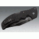 Cold Steel Recon 1 Folding Knife, 4in Clip Point Plain Carpenters CTS-XHP Alloy w/ DLC Coating, Black G10 Handle, CS-27TLCC