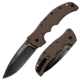 Cold Steel Recon 1 Spear Pt. Plain Knife, Brown/Silver, 9 3/8in, CS-27TLSVF