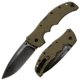Cold Steel Recon 1 Spear Pt. Plain Knife, Green/Silver, 9 3/8in, CS-27TLSVG
