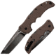 Cold Steel Recon 1 Tanto Plain Knife, Brown/Silver, 9 3/8in, CS-27TLTVF