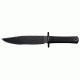 Cold Steel Recon Scout Fixed Blade Knife, Black Kraton Handle, Black Blade, Plain, CS-39LRST