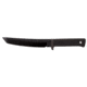 Cold Steel Recon Tanto Fixed Blade Knife, Kraton Handle, Black Blade, Plain, Secure-Ex Sheath 13RTK