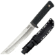 Cold Steel Recon Tanto in San Mai 11 3/4in Fixed Blade Knife, Black/Silver, CS-35AM