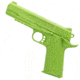 Cold Steel Rubber Training Pistol, 1911, Green Colored Polypropylene, 8-5/8in. L x 1in. W x 5.75in. H, CS-92RGC11