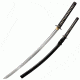 Cold Steel Seagal Signature Katana, Black/Silver, 46in, CS-88PK