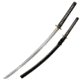 Cold Steel Seagal Signature Katana, Black/Silver, 46in, CS-88PK
