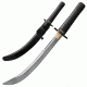 Cold Steel Seagal Signature Wakizashi, Black/Silver, 22 1/2in, CS-88PKW
