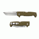 Cold Steel SR1 Tanto Point 9 3/8in Folding Knife, OD Green, CS-62LA