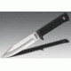 Cold Steel Survival Rescue Fixed Blade Knife, Black Kraton Handle, Plain, CS-38CSM