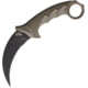 Cold Steel Steel Tiger Karambit DE 4.75 in Fixed Blade Knife, CS49KSTDEBKBRK