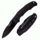 Cold Steel Swift II Knife, 4in DLC Coating Blade, G-10 Handle, Black, CS-22AB