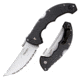 Cold Steel Talwar Serrated Folding Knife,3.75in,Satin,Black,G10 Handle, 21TCTLS