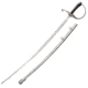 Cold Steel Training Saber, 32in Blade, Includes Steel Scabbard, 92BKTS