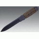 Cold Steel True Flight Thrower, Paracord Wrapped Handle, Sheath, Plain Edge Knife, CS-80TFTC