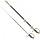 Cold Steel Naval 32in. Blade Sword, Right Hand, Ray Skin Handle, CS-88MNAL