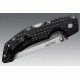 Cold Steel Voyager Large Folding Knife w/Griv-Ex Handle, 4in Tanto Serrated Blade, Black, CS-29TLCTS