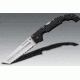 Cold Steel Voyager Folding Knife w/Griv-Ex Handle, 5.5in Tanto Serrated Blade, Black, CS-29TXCTS