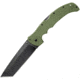 Cold Steel XL Recon 1 Tanto Point Folding Knife,5.25in,Standard Edge,Tanto,Green,G10 Handle CS27TXTVG