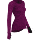 Coldpruf Zephyr Womens Crew Plum Lg 44ALPM