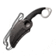 Cold Steel Double Agent I Serrated 7.63in Fixed Blade Knife, Black/Silver, 7.63in, CS-39FKSZ