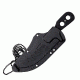 Cold Steel Mini Tac Skinner 6.63in Fixed Blade Knife, Black/Silver, 6.63in, CS-49HSFZ