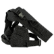 Cole-Tac Varmint Wrangler Chest Holster Left Hand, Chest Black, VW201