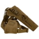 Cole-Tac Varmint Wrangler Squadron Chest Holster, Left Hand, Chest Coyote Brown, VW202