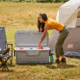 Coleman 316 Series 120-Quart Hard Cooler, Rock Gray/White/Rock Gray, CM1010810001-12
